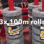 ProFencer multi roll machine 3x100m